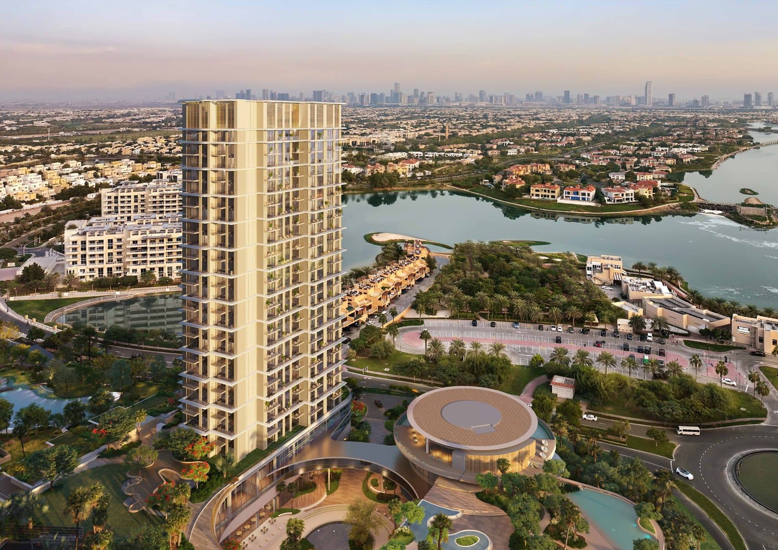 Aerial View — East Residence